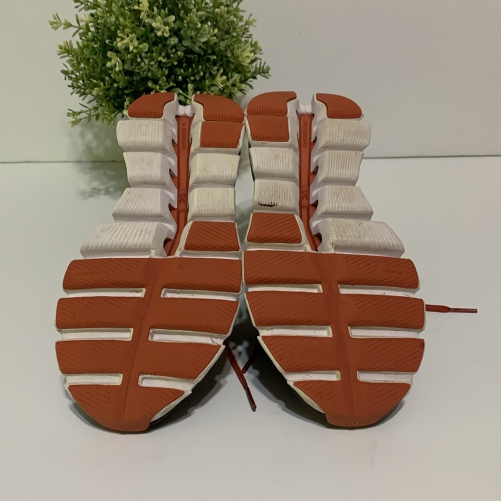 On Running Women's Athletic Shoes - Purple and Orange - Picture 9 of 12